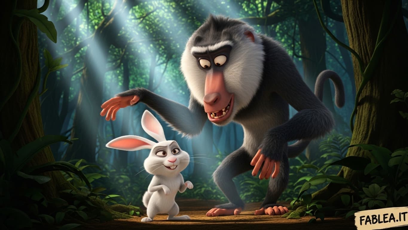 Wie der Hase Isuro den Pavian Gudu überlistete