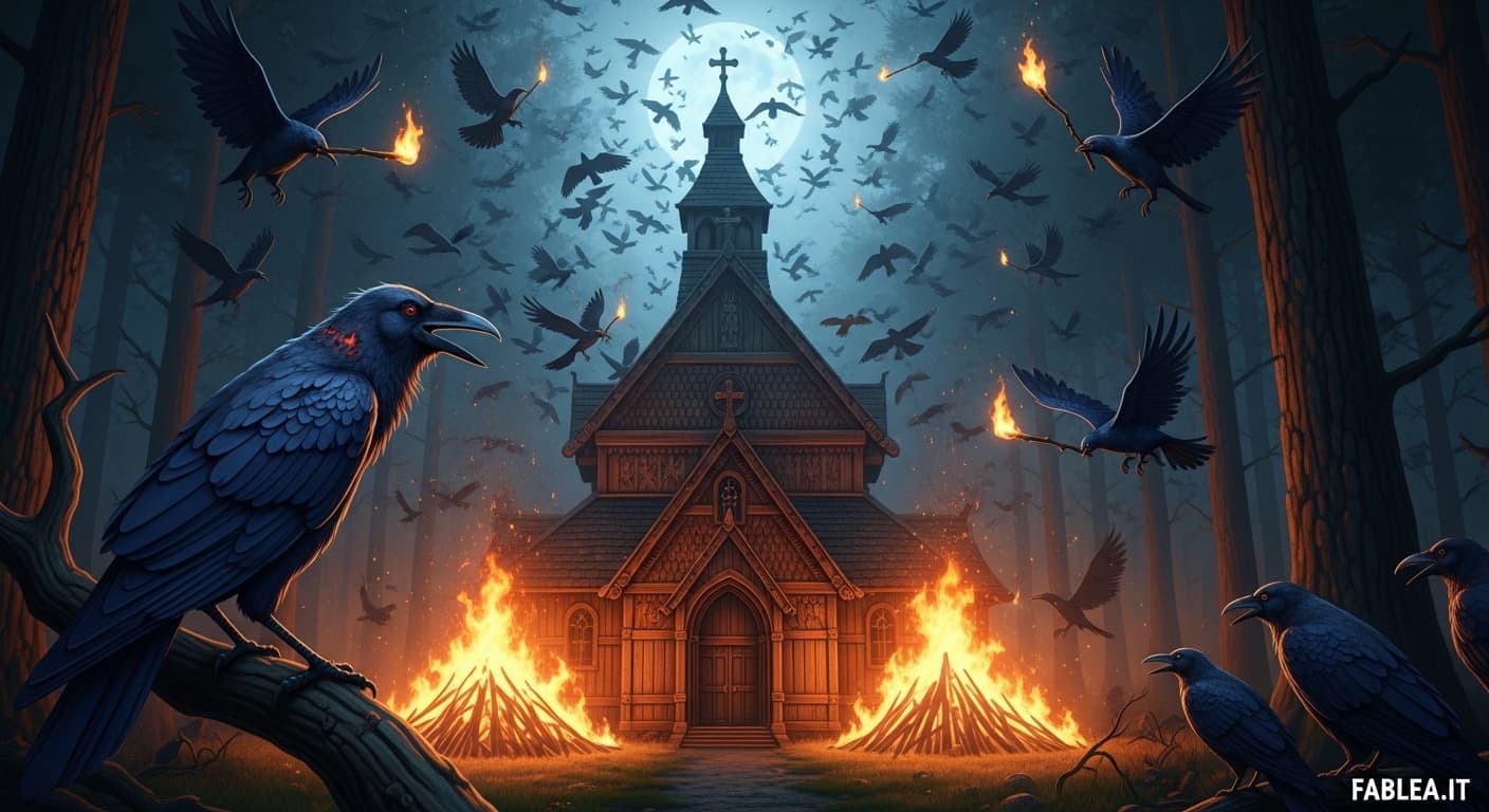 Die Milane und die Krähen