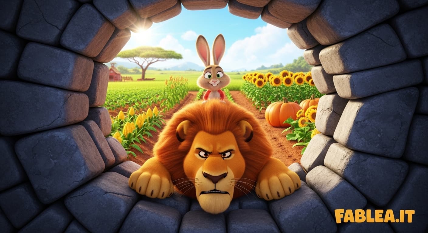 Il leone, la iena e il coniglio