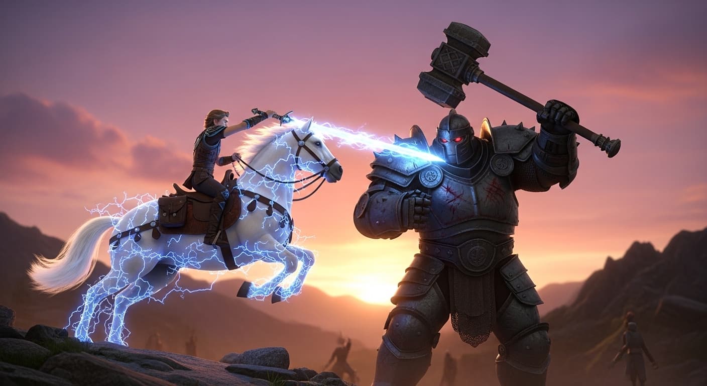 Bedik und der Unverwundbare Riese