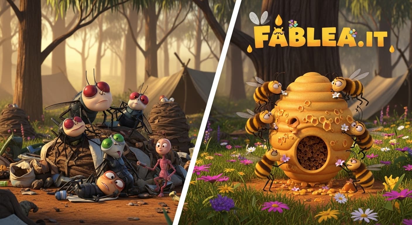 Bunnyyarl las Moscas y Wurrunnunnah las Abejas