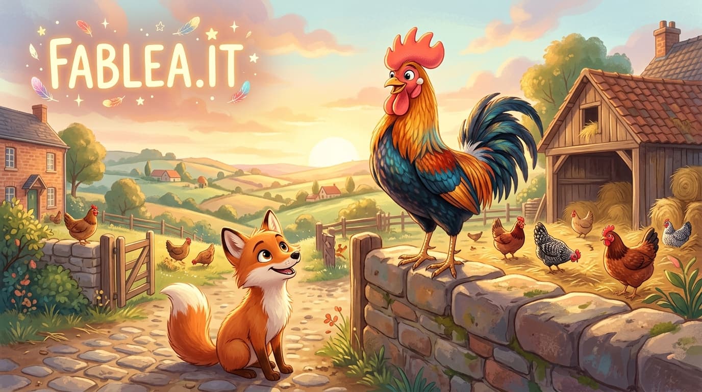 Der Hahn und der Fuchs (Belgisches Märchen)