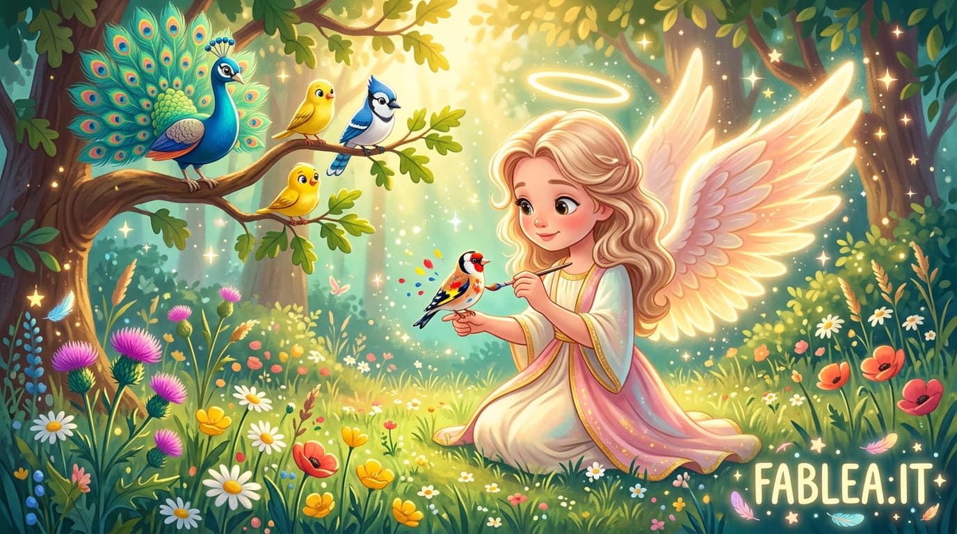 Откуда у щегла его краски