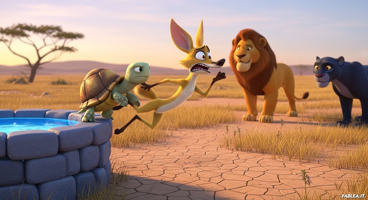 The Jackal and the Spring